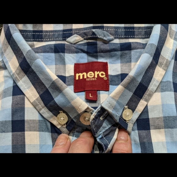 Merc Men's Casual Button Down - Picture 6 of 9